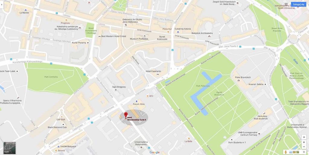 Apartamenty Bialystok - Marii Sklodowskiej-Curie 6 Kültér fotó